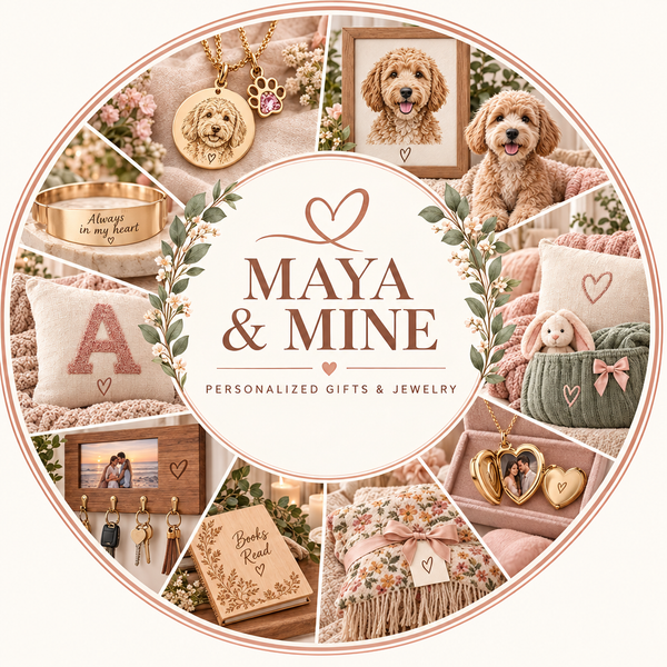 Collage circular de MAYA & MINE